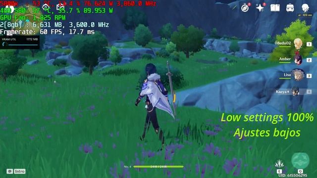 Genshin Impact Rx 580 4gb + 5800x | All settings 1080p | Fps test | 2021 смотреть онлайн