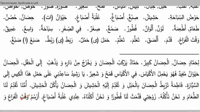 Уроки арабского языка. Урок 39 текст. смотреть онлайн