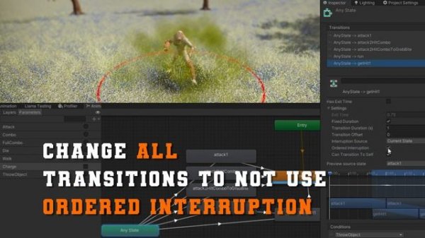 Animator Transition Interrupt Sources, Explained | Unity Tutorial