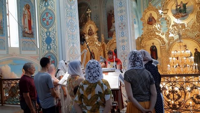 "Един Свят, Един Господь, Иисус Христос..." Регент Ирина Филатова. смотреть онлайн