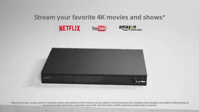 Sony X800 4K Ultra HD Blu-ray Player смотреть онлайн