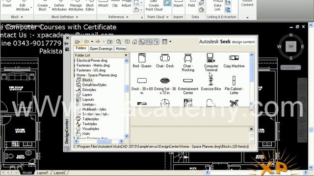 97 Design Center AutoCAD 2013 смотреть онлайн
