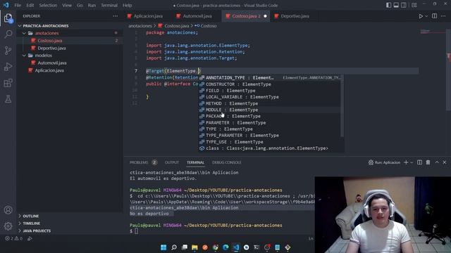 Creando y Utilizando Anotaciones en Java смотреть онлайн
