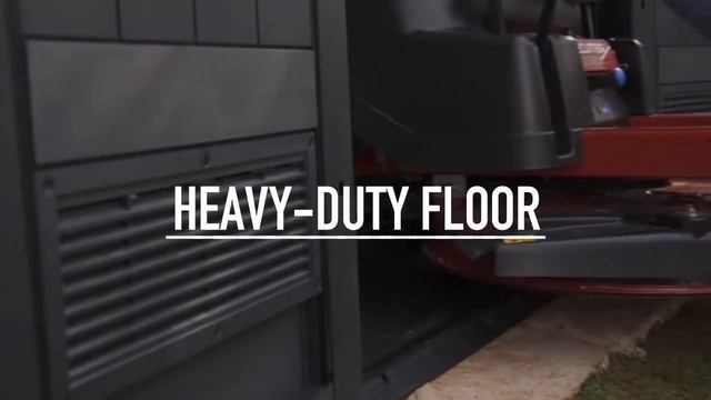 Укреплённый сарай - дачный домик Keter Oakland shed смотреть онлайн