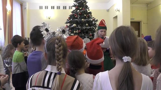 «Новогодний бум 2023» в 3 классах школы 1514 на ул. Крупской, 10. смотреть онлайн