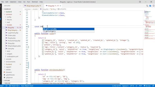Yii2 E shoper 25 Part Blogs scenaro Update va Created ni sozlash смотреть онлайн