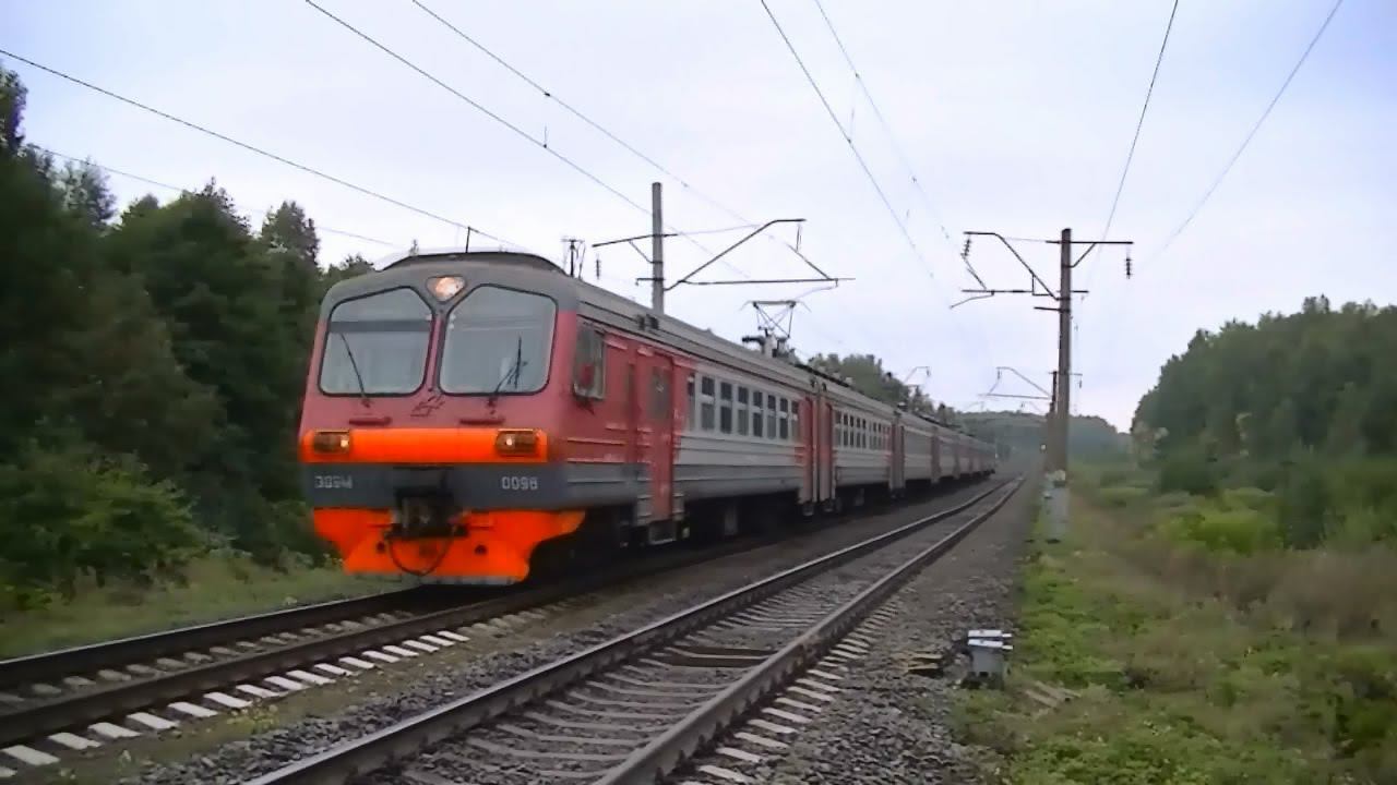 РЖД ЭД9М-0098 Семёнов - Нижний Новгород смотреть онлайн