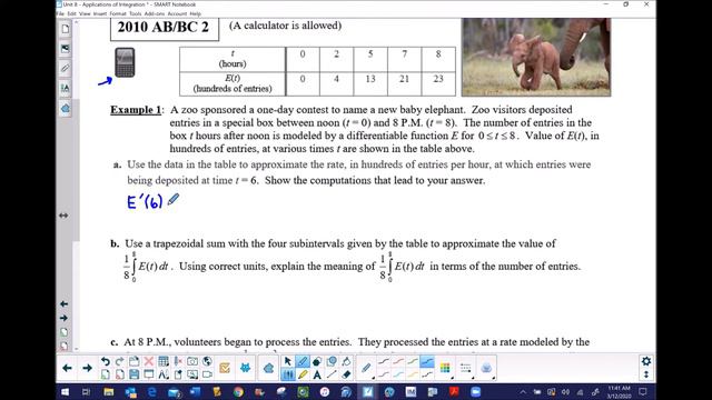 AP Calculus AB - E Learning Day 3 3/12/2020 Topic 8.2 Ex's 3-4; Topic 8.3 Ex 1 смотреть онлайн