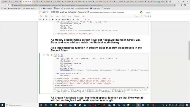 Python class and constructor смотреть онлайн