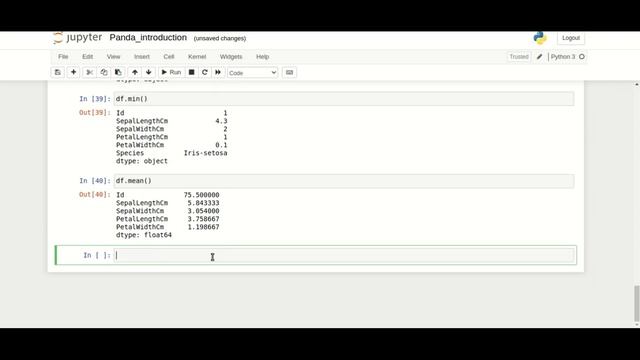 Data Frame aggregate methods in Pandas | Introduction to Pandas смотреть онлайн