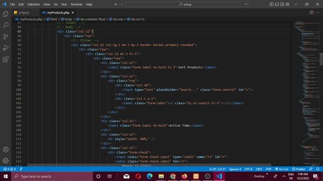 Design a responsive seller's store page using HTML,CSS, Javascript and Bootstrap смотреть онлайн