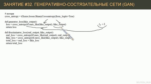 Делаем генеративно-состязательную сеть в Keras и Tensorflow | #32 нейросети на Python смотреть онлайн