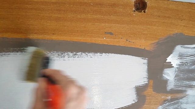 имитация дерева с помощью шпателя текстура дерева