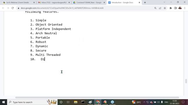 FULL STACK JAVA tutorials || Session - 10 || by Mr. Nagoor Babu On 25-08-2023 @11:30AM IST смотреть онлайн