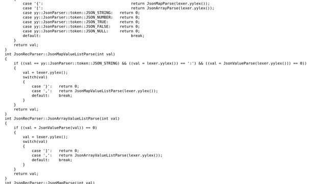 Yet another C++ Json Parser (Recursive) смотреть онлайн