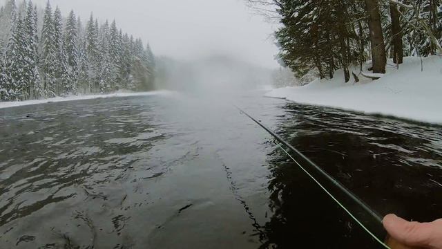 Рыбалка в Карелии на р. Янисйоки, невероятно красивый мост. Flyfishing Rus 2022