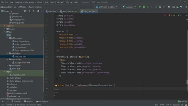 Chat App in Android Studio using Firebase & Flutter 2.5 Android & iOS Application Full Course 2022 смотреть онлайн