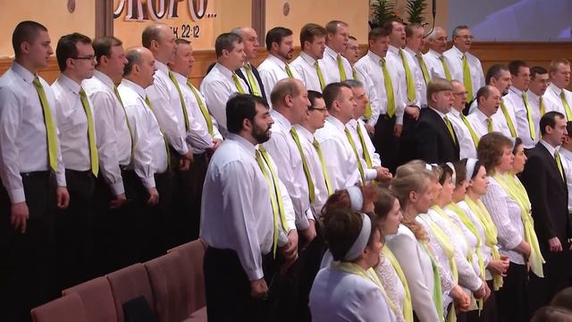 27 Марта 2016г - Хор - "Христос Воскрес!" смотреть онлайн