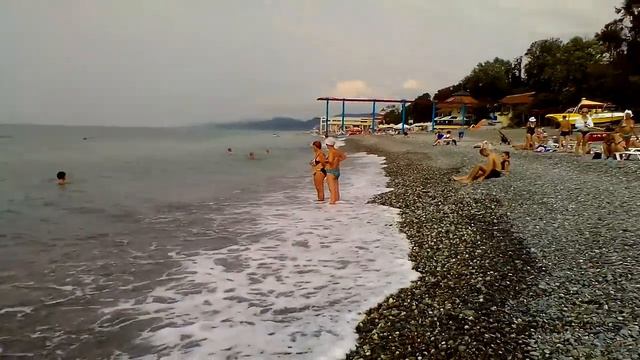 Пляж пансионата Лучезарный смотреть онлайн