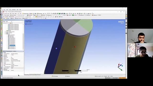 How to check mesh? Match Nodes using Manual Control | Final Mesh for ANSYS Fluent Simulation смотреть онлайн