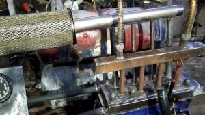 Компрессор из ДВС -двигателя своими руками для пескоструя, ч5