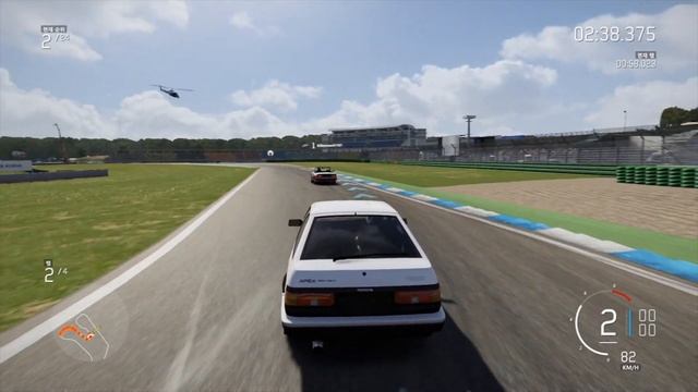 Sprinter Trueno GT-APEX (AE86) Initial D Toyota 1985 FORZA MOTORSPORT 6 game play смотреть онлайн