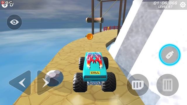 Car Climb Stunts 3D Monster Truck - 4x4 Hill Climb Truck Race - Android GamePlay #5 смотреть онлайн