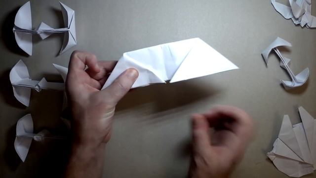 How to make a Star Wars Imperial TIE Fighter from A4 paper смотреть онлайн