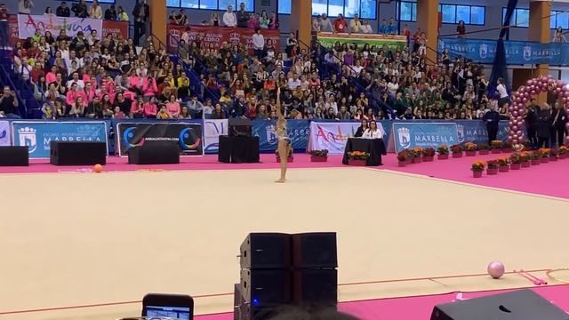 Dina Averina - Clubs GP Marbella 2019 AA 20.90 смотреть онлайн