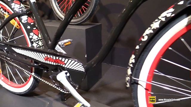 2018 Electra Bicycles Queen of Hearts 3i Cruiser Bike - Walkaround - 2017 Eurobike смотреть онлайн