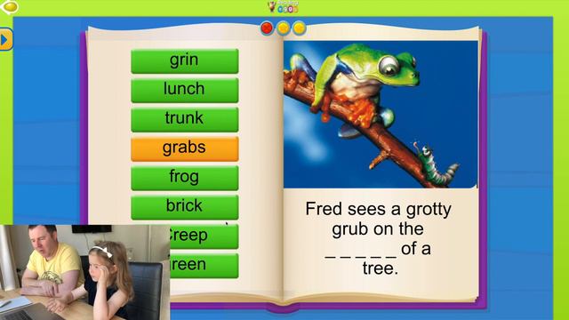 Educational lesson for kids, learning to read with Miss Di | Учимся читать с Мисс Ди смотреть онлайн