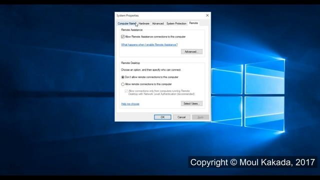 Opening System Properties in Window 10 смотреть онлайн