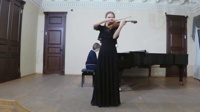 Paganini Violin Concerto №1 Part 1, Shurkina Veronika, Violi