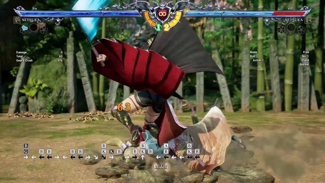 Setsuka Combo Video - Soulcalibur VI смотреть онлайн