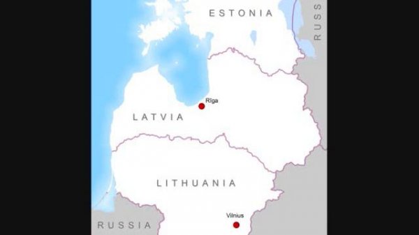 Baltijas Cels : Baltic Way : Lithuania , Latvia , Estonia.