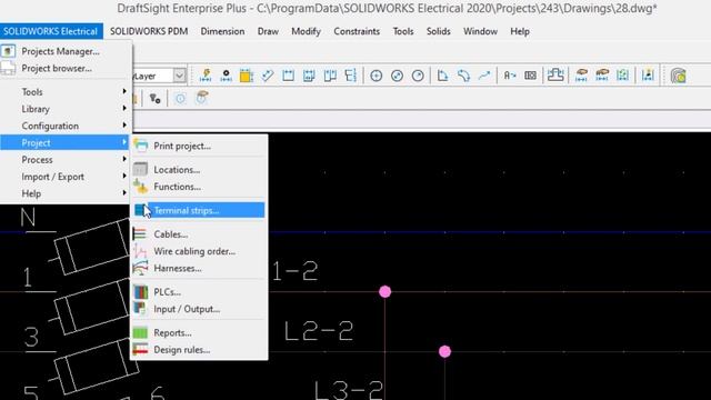 Electrical Schematic and DraftSight смотреть онлайн