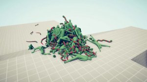 50x ZOMBIE vs 50x RANGED UNIT Part 1 | TABS - Totally Accurate Battle Simulator