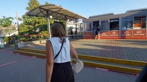 Отъезд из Геленджика. Конец отпуска. Ж. Д. вокзал Новороссийск.