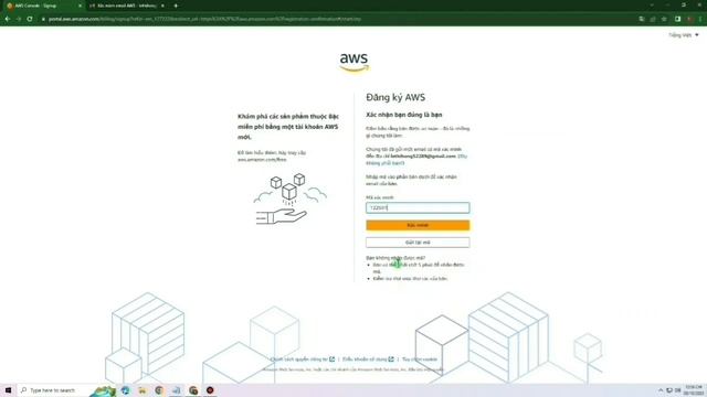 Tạo tài khoản miễn phí AWS - cách tạo VPS và cách sử dụng cho người mới trải nghiệm смотреть онлайн
