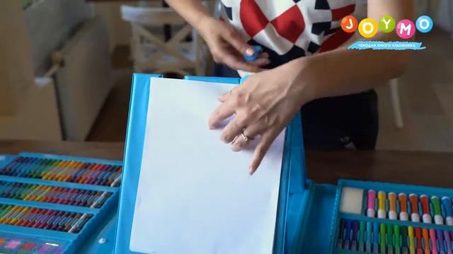 Синий набор юного художника Joymo ru смотреть онлайн