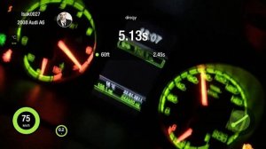 Lada Priora Part4  Stage 2 0-100 1/4 mile ACCELERATION