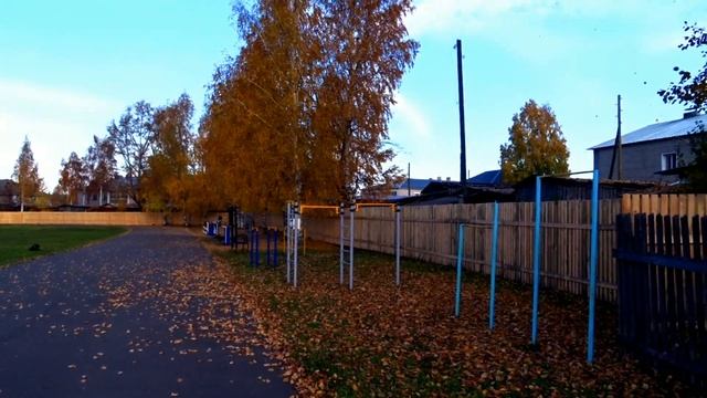 Осенний листопад ? ? ? на стадионе Труд. смотреть онлайн