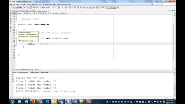 Java Troubleshooting - cannot find symbol and Reached end of file while parsing смотреть онлайн