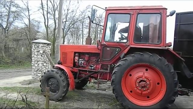 Обзор на экспортный трактор МТЗ после ремонта коробки. смотреть онлайн