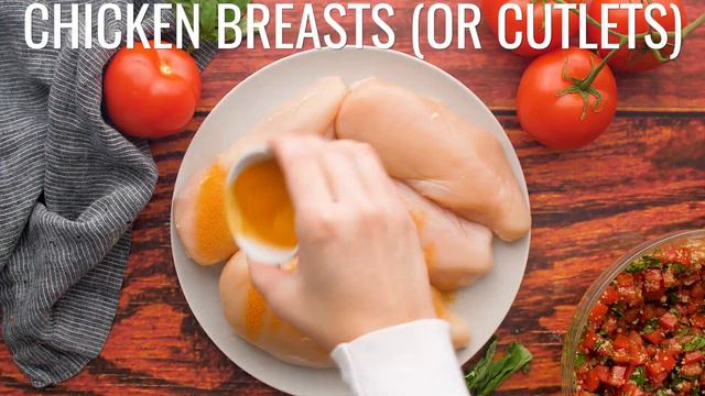 Mozzarella Bruschetta Chicken смотреть онлайн