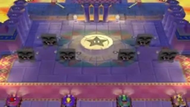 Mario Party 6 - Mini games - Mario vs Peach vs Yoshi vs Koopa (Master Cpu) смотреть онлайн