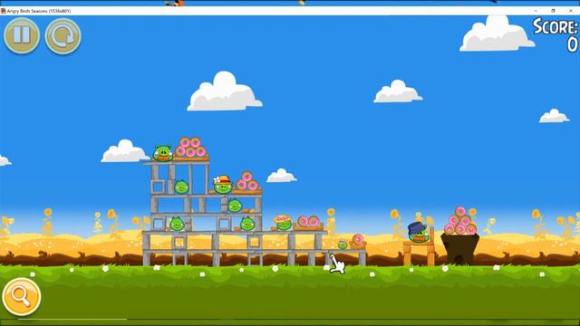 Angry Birds Seasons PC Summer Pignic Levels 6-10 смотреть онлайн