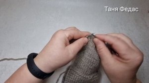 Самый простой и самый лёгкий способ вязания следков спицами