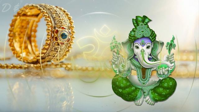 Om Gam Ganapataye Namaha - Powerful Mantra to Lord Ganesha Removing Obstacles смотреть онлайн