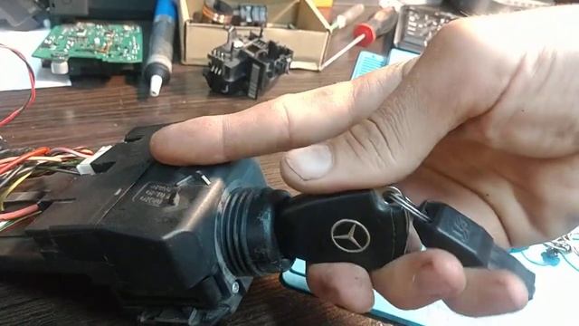 Ремонт замка зажигания Mercedes Vito W639